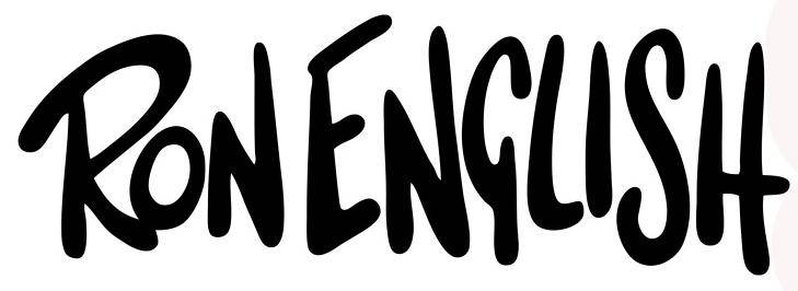Ron English Logo | Marcas Oficiales | Monkey Paw México