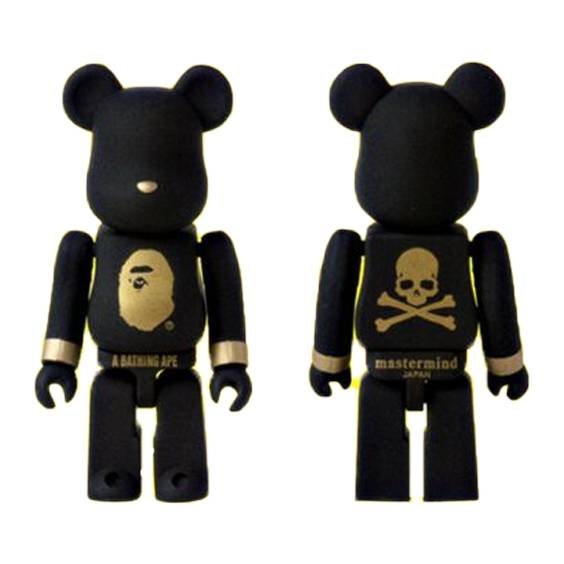 Bape x Mastermind x Sense 100% Bearbrick (2011) ‣ Monkey Paw México