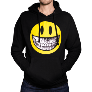 Smile Grin Hoodie By Ron English 01 | Monkey Paw Mexico