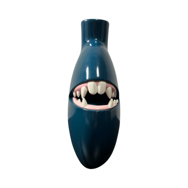 Biting Vase Deep Blue 7 Figure By Josh Divine 02 | Monkey Paw Mexico
