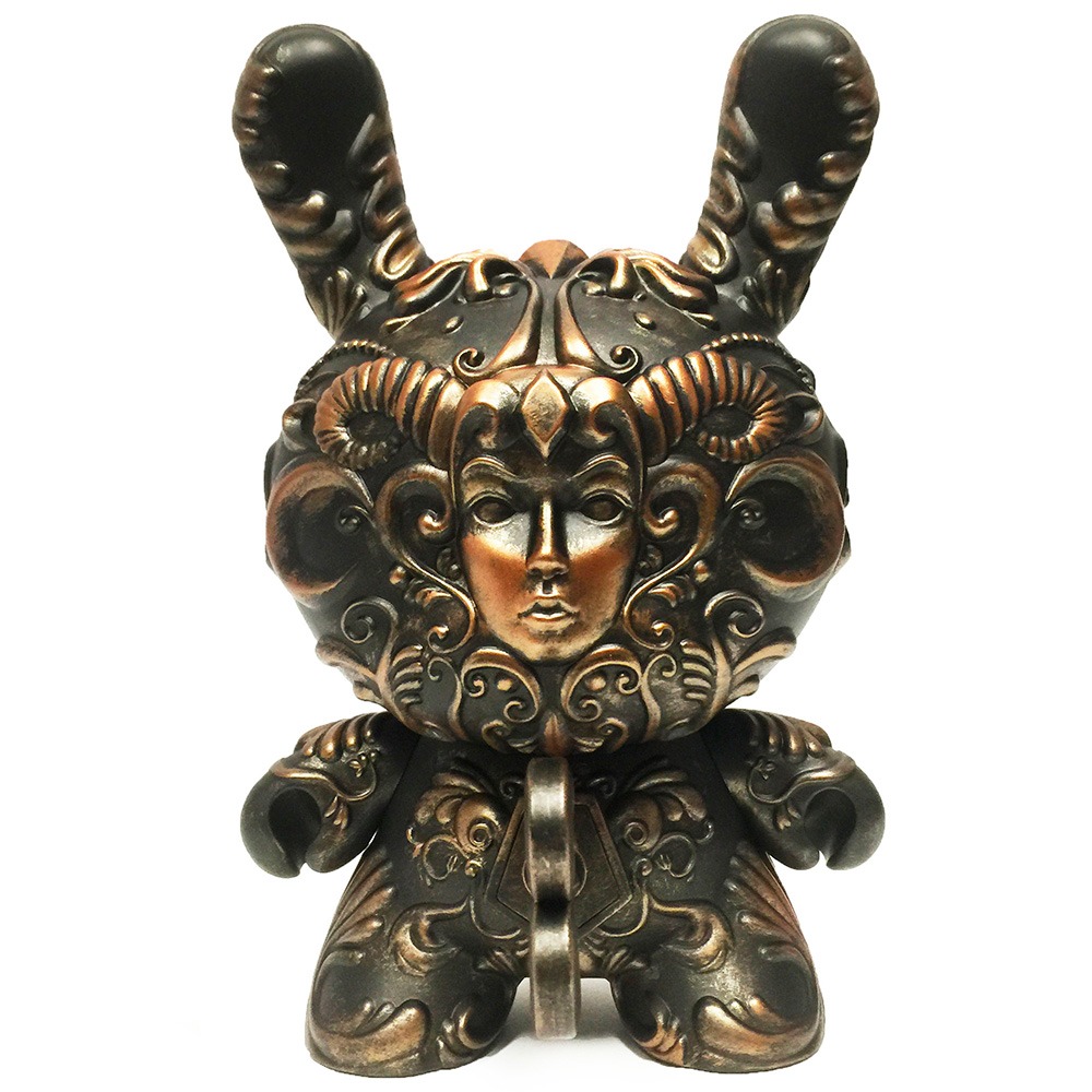 It's A FAD Bronze 8 Dunny By JRYU (Signed 2015) 01 | Monkey Paw Mexico