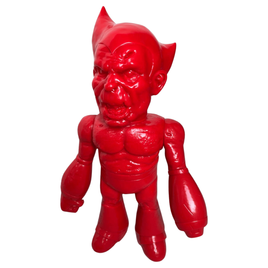 Astro Mutant Red Sample 13 Figure By Matryoshka (Signed) 01 | Monkey Paw Mexico