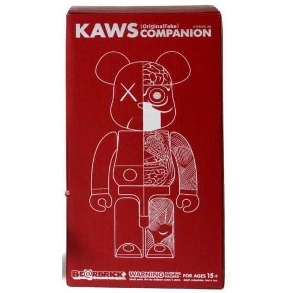 Kaws Companion Flayed Brown 1000% Bearbrick (2009) 03 | Monkey Paw Mexico