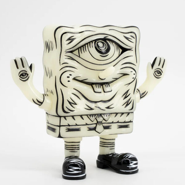 Spongebob GID Edition 6 Figure By Tom J Newell 01 | Monkey Paw Mexico