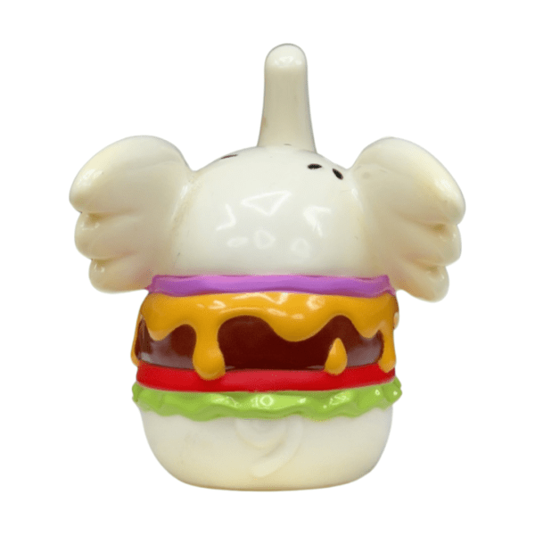 Greenie & Elfie Elephant Burger 3.5 Figure By Too Nathapong 04 | Monkey Paw Mexico