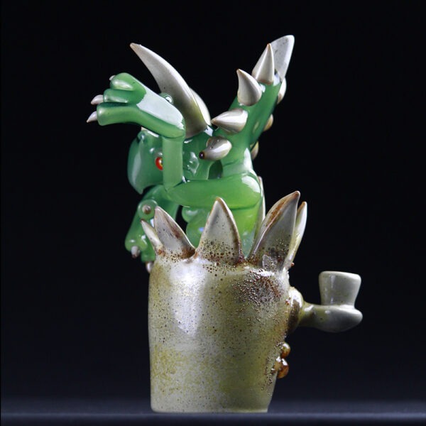 Triceratops Be Born Green 10 Rig 04 | Monkey Paw Mexico