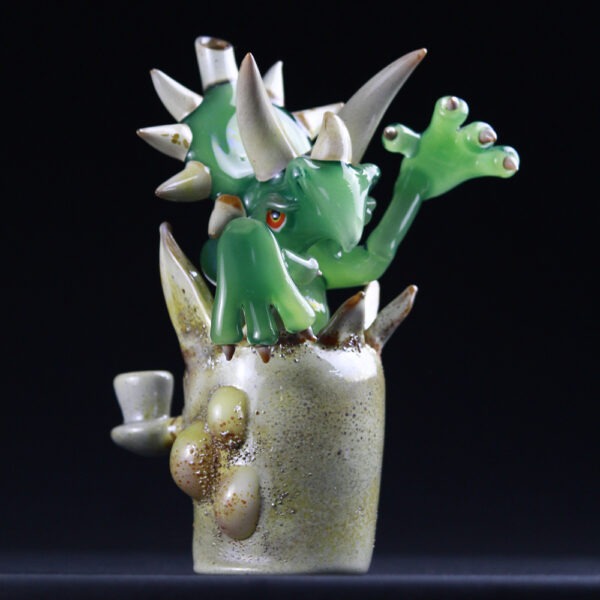 Triceratops Be Born Green 10 Rig 07 | Monkey Paw Mexico