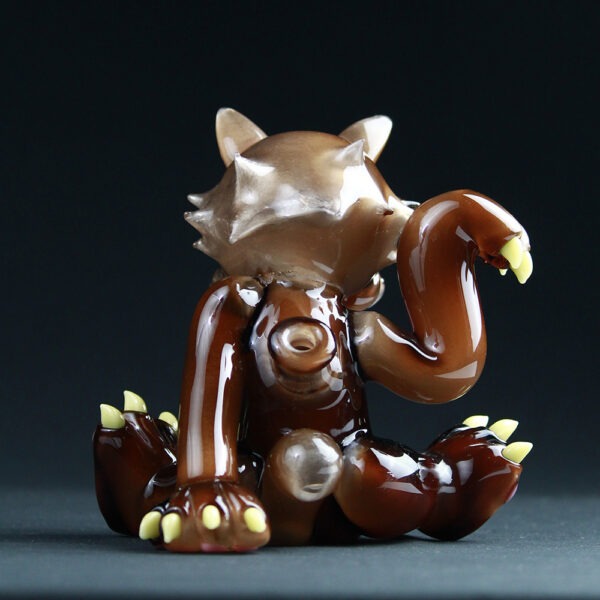 Trippy Cat Brown With Opal 8 Rig 03 | Monkey Paw Mexico