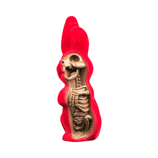 Anatomical Easter Bunny Red Velvet 9 Figure By Jason Freeny (2018) 03 | Monkey Paw Mexico