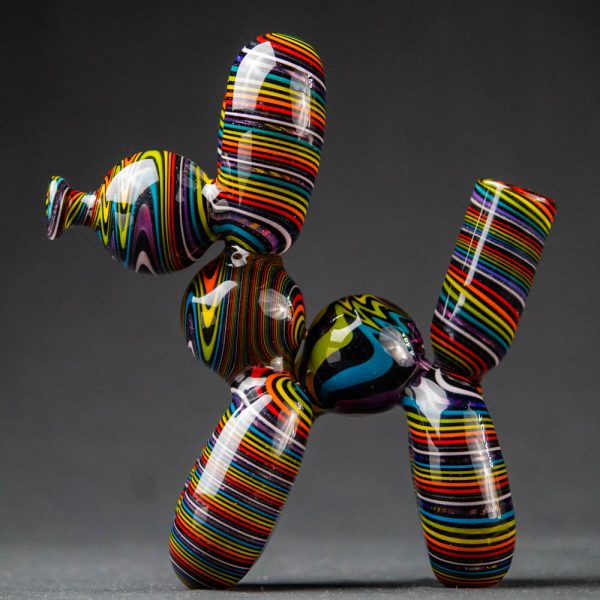 Balloon Dog Candy Deluxe Pattern 7 14mm Rig 07 | Monkey Paw Mexico