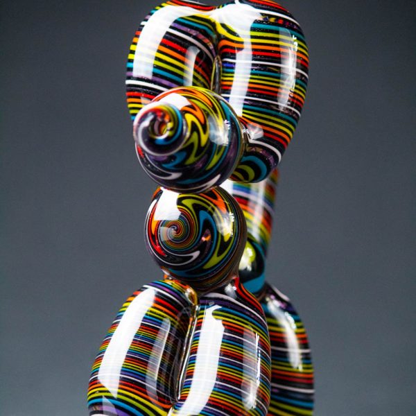 Balloon Dog Candy Deluxe Pattern 7 14mm Rig 11 | Monkey Paw Mexico