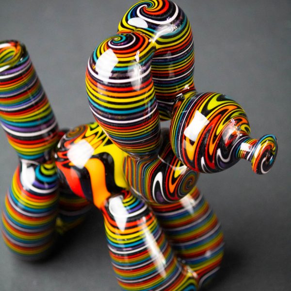 Balloon Dog Candy Deluxe Pattern 7 14mm Rig 14 | Monkey Paw Mexico