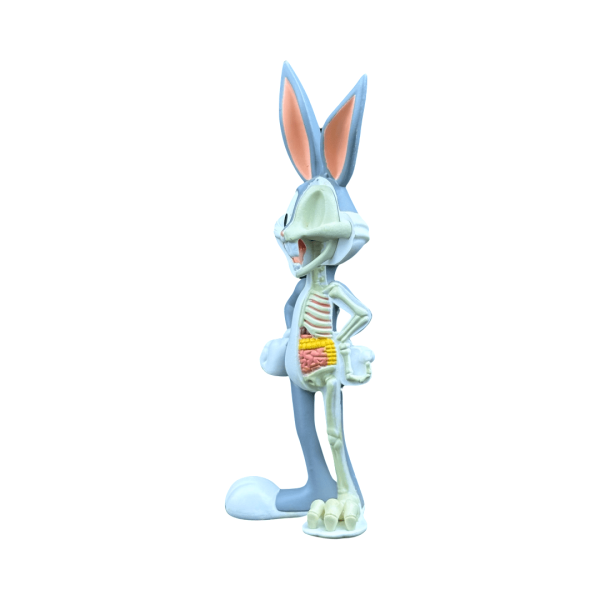Xxray Plus Looney Tunes Bugs Bunny Anatomy 4 Figure By Jason Freeny 03 | Monkey Paw Mexico