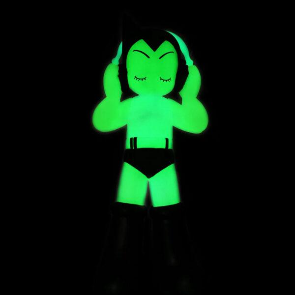Astro Boy Dj GID Green 6” Figure 02 | Monkey Paw Mexico
