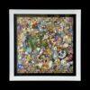 Cartoon Gumbo 30x30 cm Framed Print By Vincent Gordon