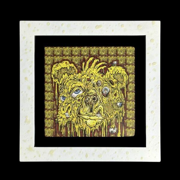 Coyle Bear 30x30 cm Framed Print By Vincent Gordon 01 | Monkey Paw Mexico