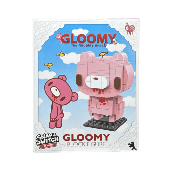 Gloomy The Naughty Grizzly 3" Block Figure 02 | Monkey Paw Mexico