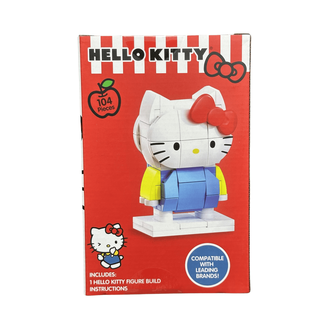 Hello Kitty Build 5.5" Block Figure 01 | Monkey Paw Mexico