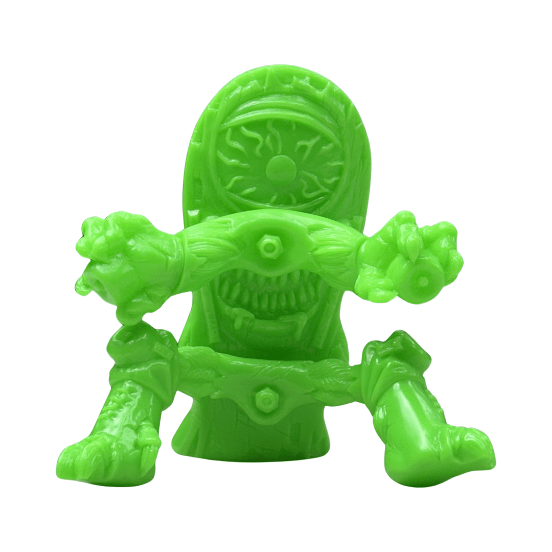 Kaiju Ruzer Green GID 8 Figure By S.w.a.r.m.m 01 | Monkey Paw Mexico