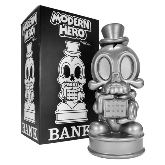 Money Bank (Modern Hero), Skeleton 18" 01| Monkey Paw Mexico