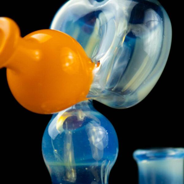 Mini Sipper Rig Balloon Dog Orange/Blue 4" 10mm 06 | Monkey Paw Mexico