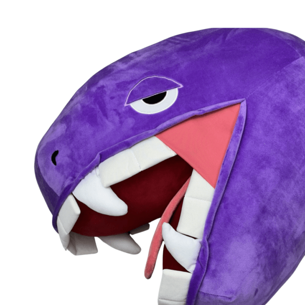 Open Mouth Raptor Head 20 Plush By Elbo Glass 05 | Monkey Paw Mexico