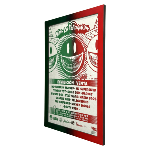 Ron English Viva La Popaganda 2023 80x55 Cm Framed Poster Show By Monkey Paw (Signed) 02 | Monkey Paw Mexico