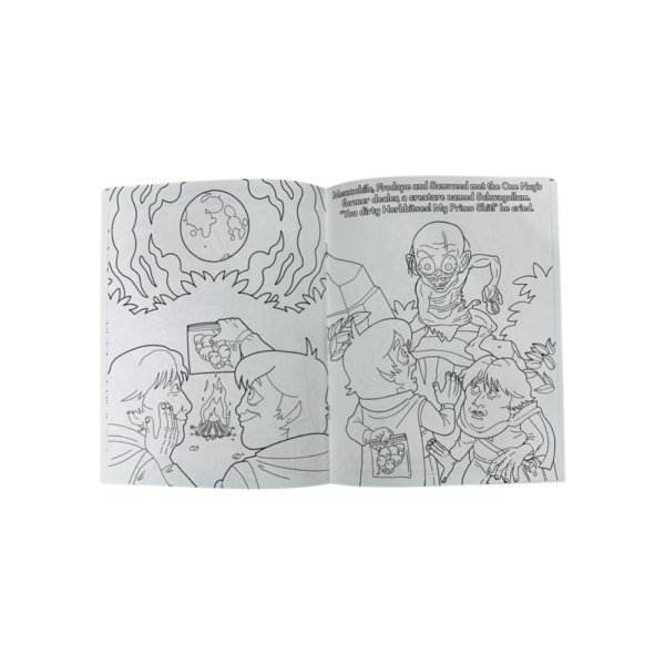 The Lord Of The Smoke Rings Coloring Book 02 | Monkey Paw Mexico