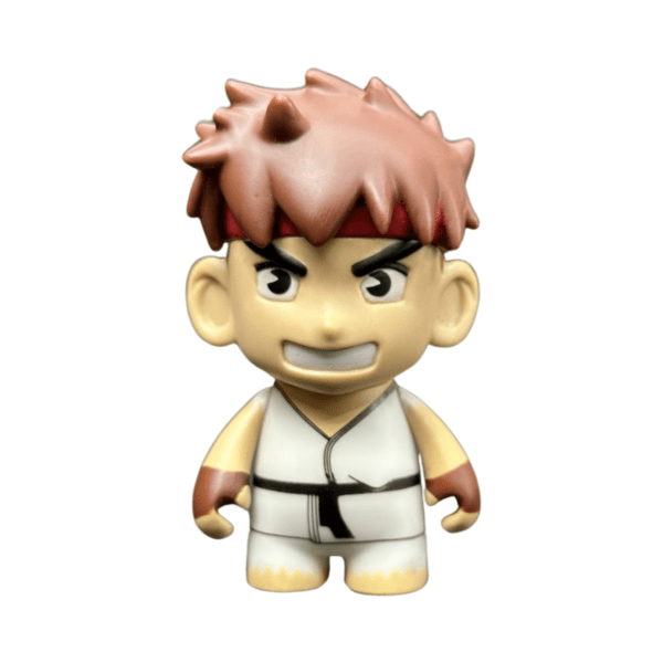 Street Fighter Series 1 3" Figure Ryu (Player 1) 01| Monkey Paw Mexico