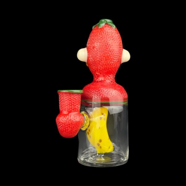 Smoke Chimp Strawberry Edition 6.5 Rig By The Glass Fish (Complete Set) 03 | Monkey Paw Mexico