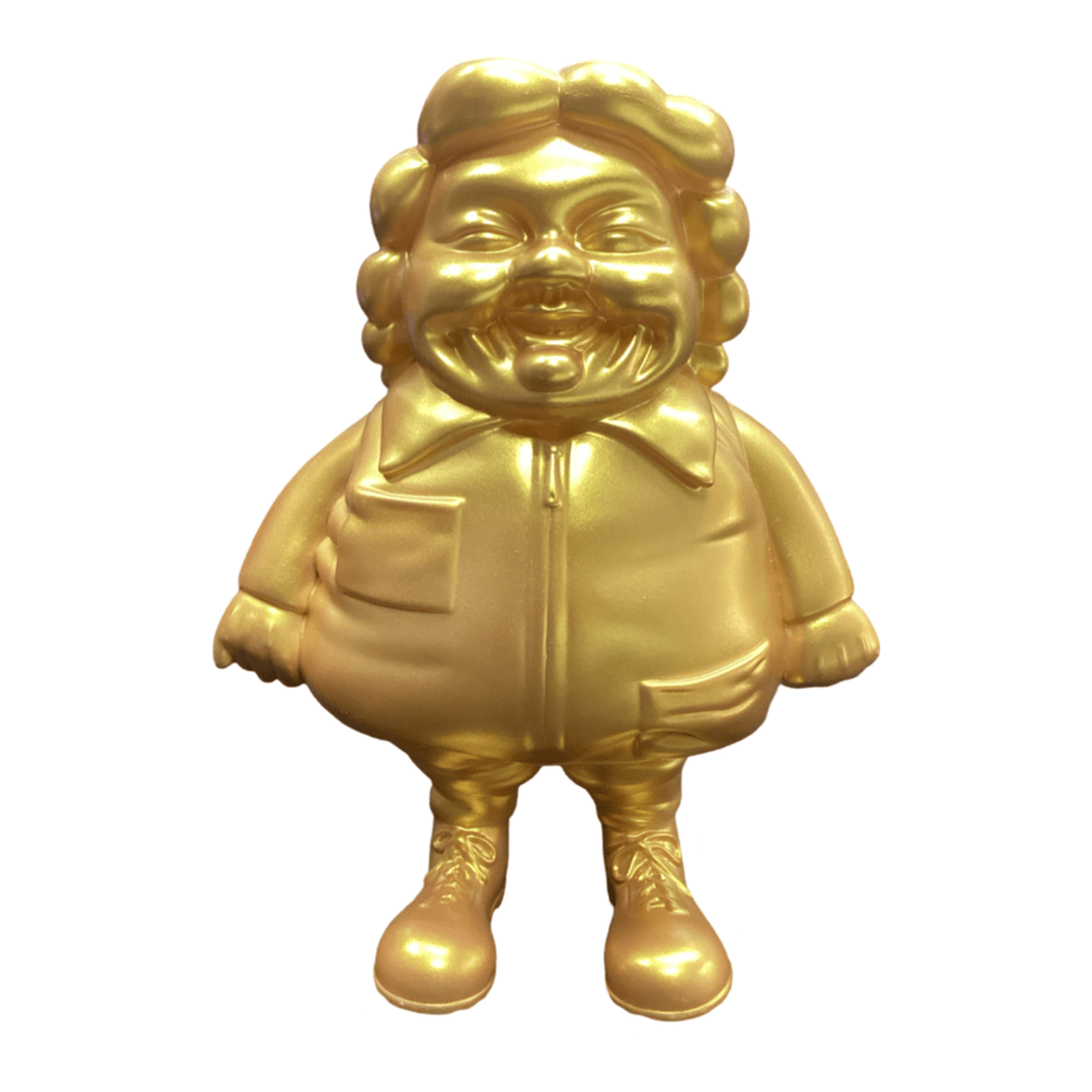 Mc Supersized Gold 10" Figure by Ron English 01 Monkey Paw Mexico
