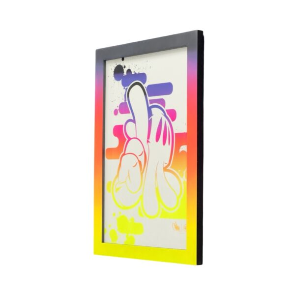 LA Hands x 47 Brand x Lakers 50x35 cm Framed Print By Slick 02 Monkey Paw Mexico