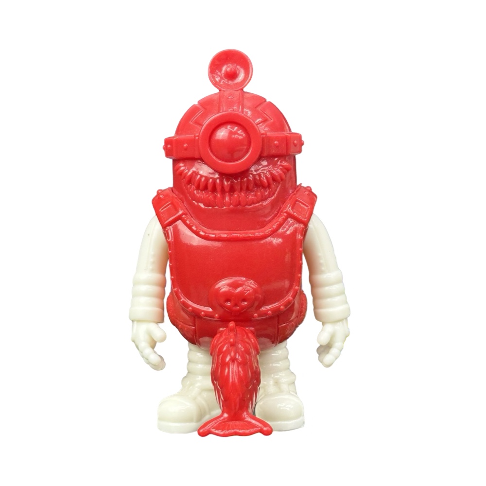 Blojobot Red 5" Figure By Kaiju One Monkey Paw Mexico