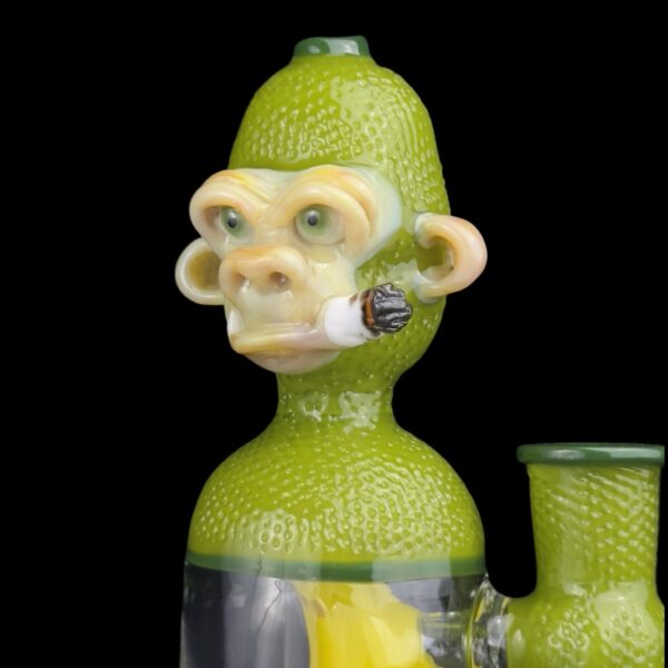 Smoke Chimp Lemon Edition 6.5 Rig By The Glass Fish (Complete Set) 05 | Monkey Paw Mexico