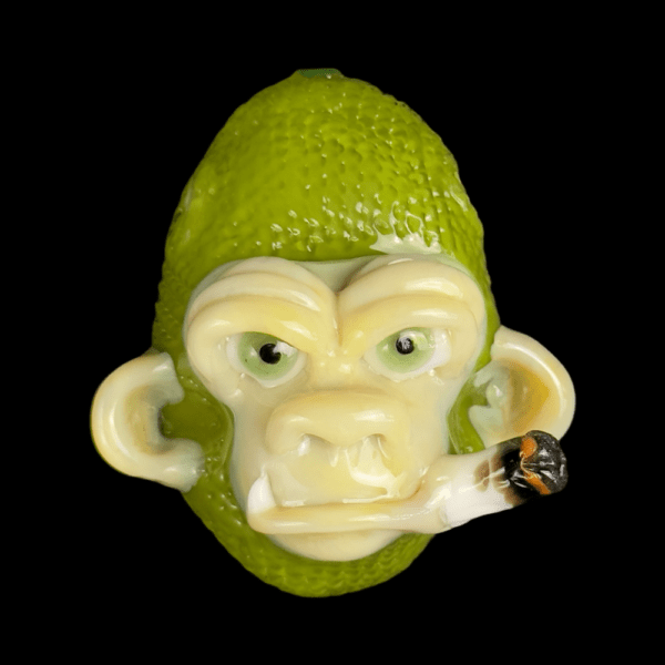 Smoke Chimp Lemon Edition 6.5 Rig By The Glass Fish (Complete Set) 06 | Monkey Paw Mexico