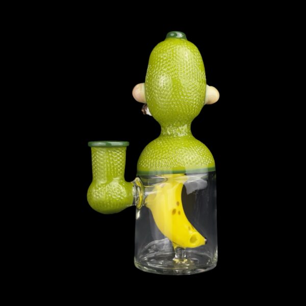 Smoke Chimp Lemon Edition 6.5 Rig By The Glass Fish (Complete Set) 04 | Monkey Paw Mexico