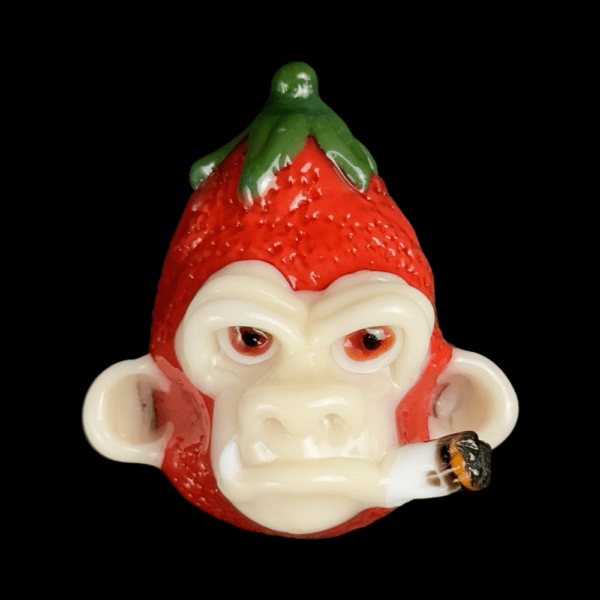 Smoke Chimp Strawberry Edition 6.5 Rig By The Glass Fish (Complete Set) 06 | Monkey Paw Mexico