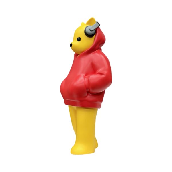 Low Fidelity Yellow 7" Figure by Luke Chueh 02 | Monkey Paw Mexico