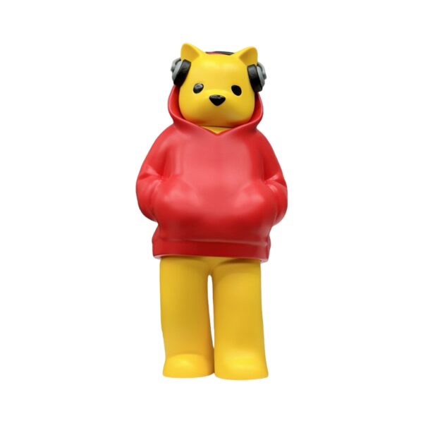 Low Fidelity Yellow 7" Figure by Luke Chueh 01 | Monkey Paw Mexico