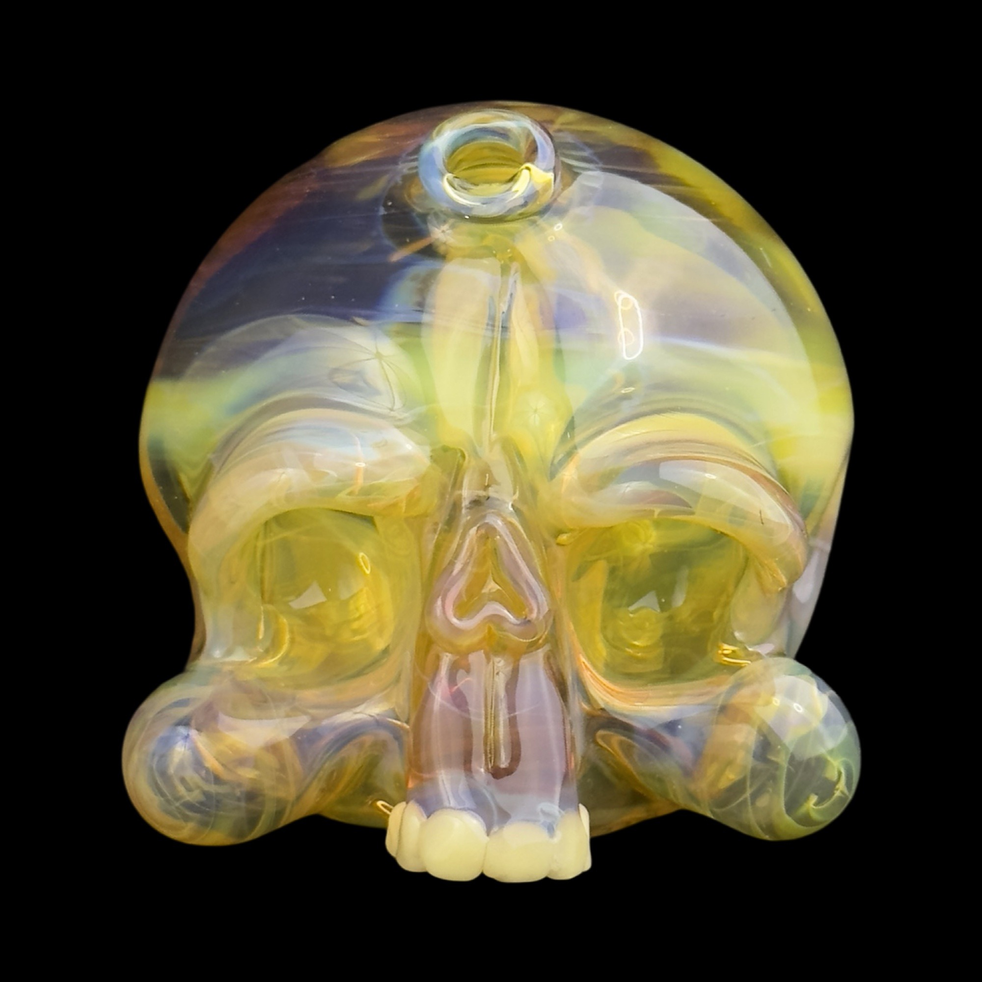 Jammer Skull Yellow By Hendy Glass | Monkey Paw Mexico