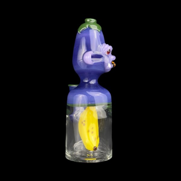 Smoke Chimp Eggplant Edition 6.5 Rig By The Glass Fish (Complete Set) 02 | Monkey Paw Mexico