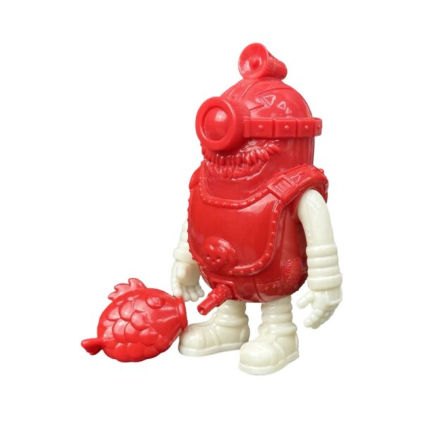 Blojobot Red 5" Figure By Kaiju One 02 Monkey Paw Mexico
