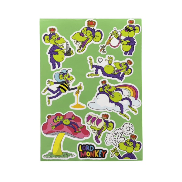 Lord Monkey Sticker Pack