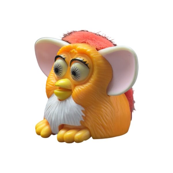 Furby Troll Orange 3" Figure 01 Monkey Paw Mexico