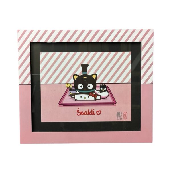 Chococat bong 31x36 cm Framed Print By Jualdi 01 Monkey Paw Mexico