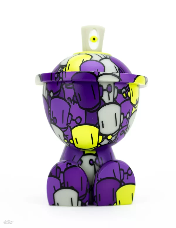 Canbot! Robot Army! GID 5.5" Figure By Chris RWK x Czee13 Monkey Paw Mexico