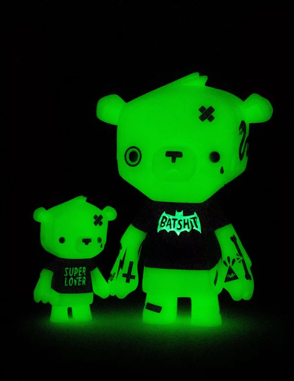 Kuma & Cub Set Zombeat Bear! 6" Figure By Dead Beat City Monkey Paw Mexico