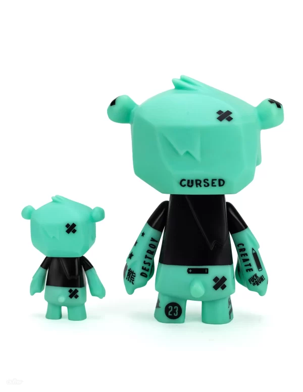 Kuma & Cub Set Zombeat Bear! 6" Figure By Dead Beat City Monkey Paw Mexico