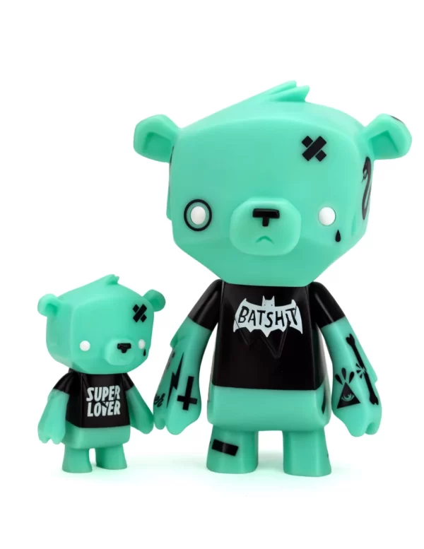 Kuma & Cub Set Zombeat Bear! 6" Figure By Dead Beat City Monkey Paw Mexico