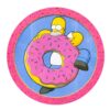 Homer Pink Donut Framed Puzzle 65 cm